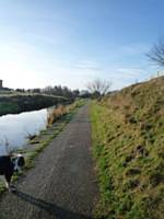 Resurfest canal path at Clegg Hall